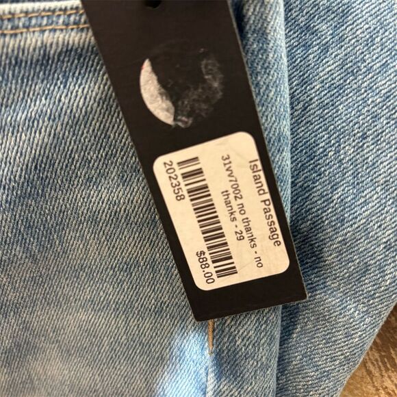 Blank NYC Women's High Rise Skinny Jeans Size 29 Light Blue Denim - Picture 5 of 5